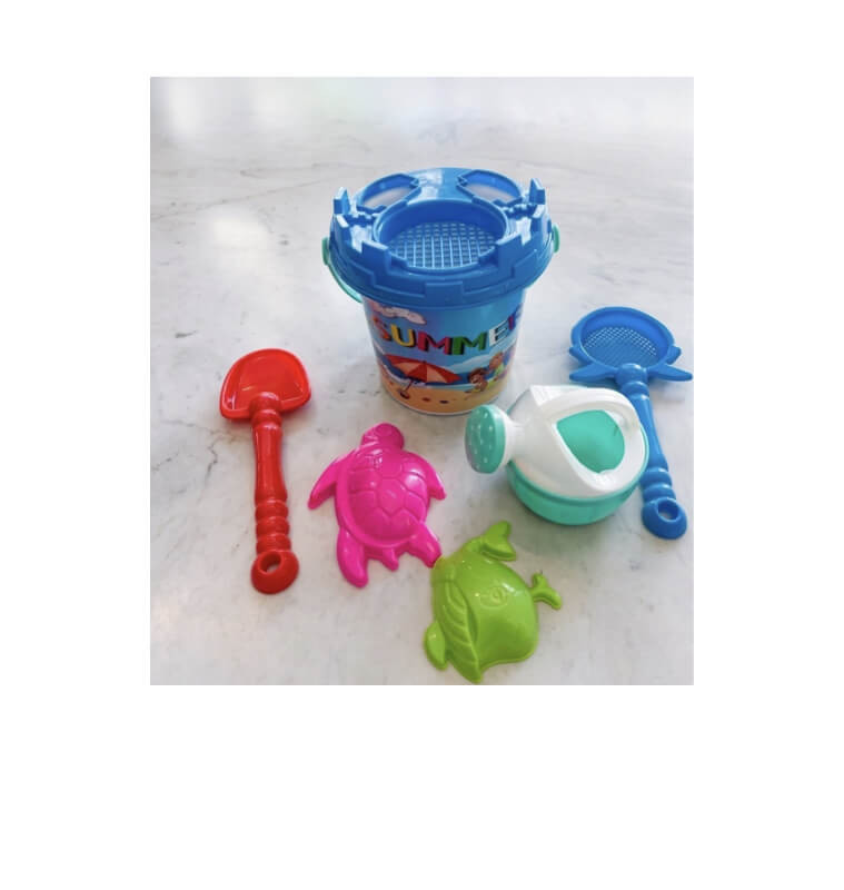 Seau de plage 14 x 15 cm avec accessoires "Summer" | Gonflable & jeux de plage | 2 400 CFA , dakar, Sénégal