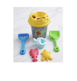 Seau de plage 14 x 20 cm motif poisson avec accessoires | Gonflable & jeux de plage | 3 800 CFA , dakar, Sénégal