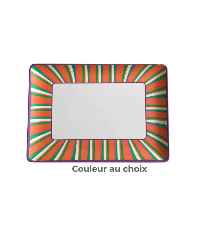 Plateau 37 x 28 cm 100% mélamine orange ou vert | Plateaux | 3 000 CFA , dakar, Sénégal