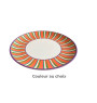 Assiette plate 27 cm 100% mélamine orange ou vert | Assiettes & coffrets d'assiettes | 1 700 CFA , dakar, Sénégal