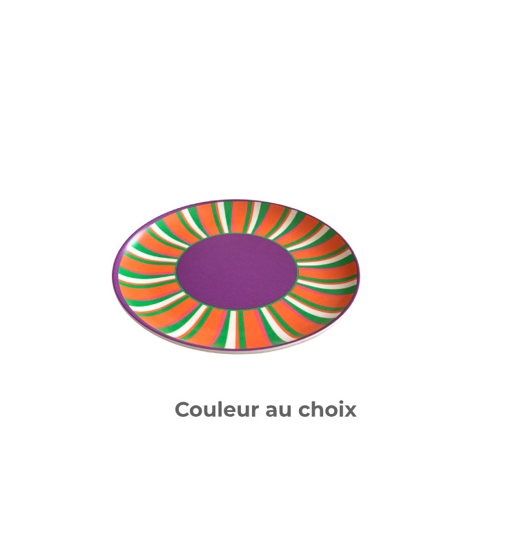 Assiette dessert 20 cm 100% mélamine orange ou vert | Assiettes & coffrets d'assiettes | 1 000 CFA , dakar, Sénégal