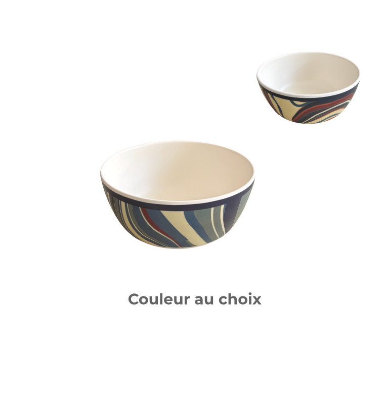 Bol 15 cm 100% mélamine marbre marron ou bleu | Bols, saladiers & coupelles | 1 100 CFA , dakar, Sénégal
