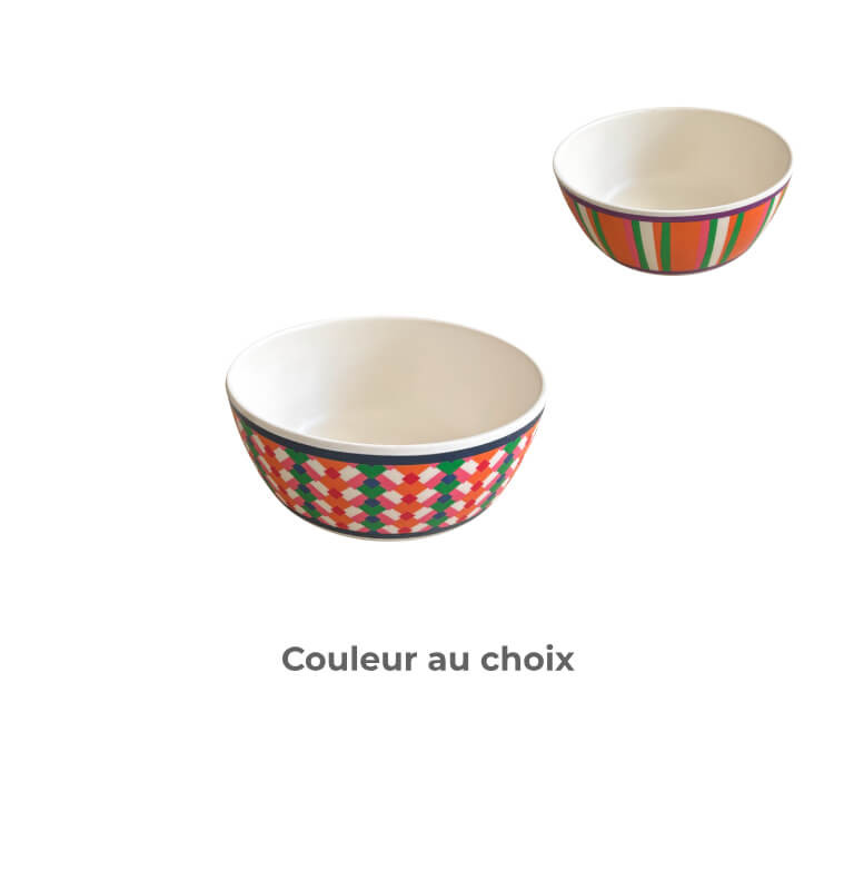 Bol 15 cm 100% mélamine orange ou vert | Bols, saladiers & coupelles | 1 100 CFA , dakar, Sénégal