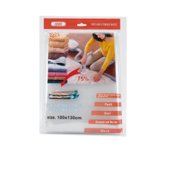 Sac de rangement sous vide 100 x 130 cm transparent | Dressing, penderie, rangement chaussures | 1 900 CFA , dakar, Sénégal