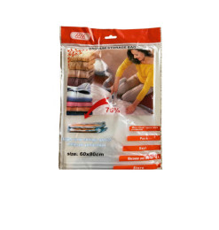 Sac de rangement sous vide 60 x 80 cm transparent | Dressing, penderie, rangement chaussures | 900 CFA , dakar, Sénégal