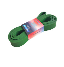 Bande à exercice en latex vert, 208 x 4,5 x 3,2 cm
