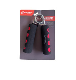 Grip main en mousse rouge/noir