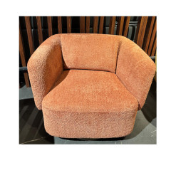 Fauteuil pivotant tissus corail, 90 x 84 x 69 cm | 500 000 CFA | à Dakar