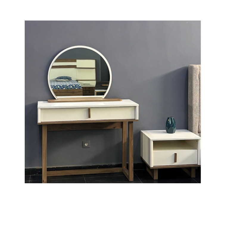 Chambre complète Calina : 180 x 200 + commode + Miroir + 2 Chevets + Armoire | 1 800 000 CFA | à Dakar