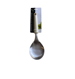Louche 25.5 cm inox et pp beige | Ustensiles de cuisine | 1 200 CFA , dakar, Sénégal