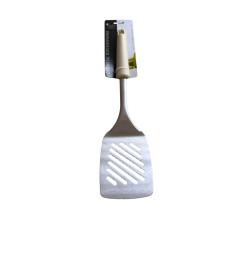 Spatule perforée 35cm inox/pp beige | Ustensiles de cuisine | 1 300 CFA , dakar, Sénégal
