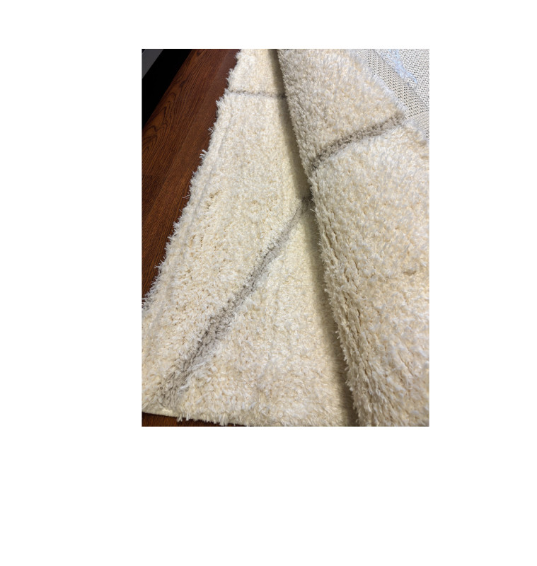 Tapis 160 x 230 cm polypro Shaggy Tokyo crème beige | Tapis décoratifs , Dakar, Sénégal
