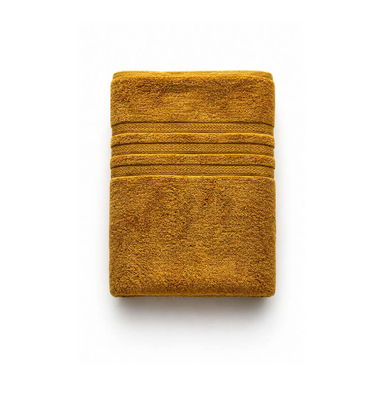 Serviette de bain 70x140 cm en coton 550 GSM jaune | Serviettes & Peignoirs | 6 500 CFA , dakar, Sénégal