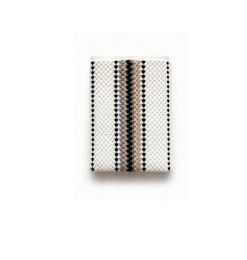 Serviette texturée 50x90 cm en coton 550 GSM noir et blanc | Serviettes & Peignoirs | 2 900 CFA , dakar, Sénégal