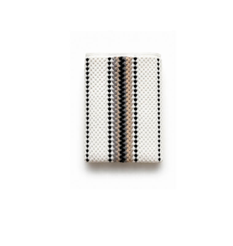 Serviette texturée 50x90 cm en coton 550 GSM noir et blanc | Serviettes & Peignoirs | 2 900 CFA , dakar, Sénégal