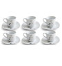 Coffret 12 pièces tasses à café avec sous-tasses 90 cc en porcelaine | Tasses & mugs | 13 900 CFA , dakar, Sénégal