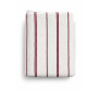 Grande serviette de bain rayée 100x150 cm en coton 550 GSM rouge et blanc | Serviettes & Peignoirs | 10 600 CFA , dakar, Sénégal