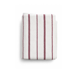 Serviette de bain rayée 70x140 cm en coton 550 GSM rouge et blanc | Serviettes & Peignoirs | 6 900 CFA , dakar, Sénégal