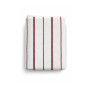 Serviette de bain rayée 70x140 cm en coton 550 GSM rouge et blanc | Serviettes & Peignoirs | 6 900 CFA , dakar, Sénégal