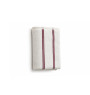 Serviette rayée 50x90 cm en coton 550 GSM rouge et blanc | Serviettes & Peignoirs | 3 200 CFA , dakar, Sénégal