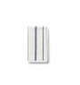 Serviette rayée 30x50 cm en coton 550 GSM bleu et blanc | Serviettes & Peignoirs | 1 200 CFA , dakar, Sénégal