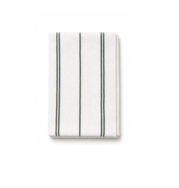 Serviette de bain rayée 70x140 cm en coton 550 GSM vert et blanc | Serviettes & Peignoirs | 6 900 CFA , dakar, Sénégal