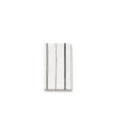 Serviette rayée 30x50 cm en coton 550 GSM vert et blanc | Serviettes & Peignoirs | 1 200 CFA , dakar, Sénégal