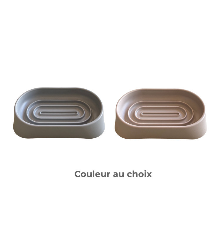 Porte savon 13x7.8x2.3cm en plastique gris/taupe | Accessoires salle de bain | 400 CFA , dakar, Sénégal
