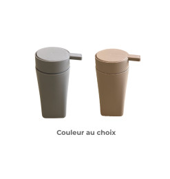 Distributeur à savon en plastique 7,3 x 14,4 cm gris ou taupe | Accessoires salle de bain | 1 300 CFA , dakar, Sénégal