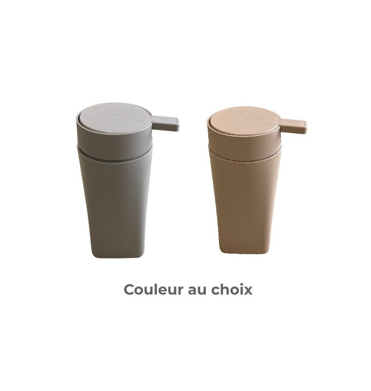 Distributeur à savon en plastique 7,3 x 14,4 cm gris ou taupe | Accessoires salle de bain | 1 300 CFA , dakar, Sénégal