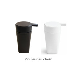 Distributeur à savon en plastique 7,3 x 14,4 cm noir ou blanc | Accessoires salle de bain | 1 300 CFA , dakar, Sénégal
