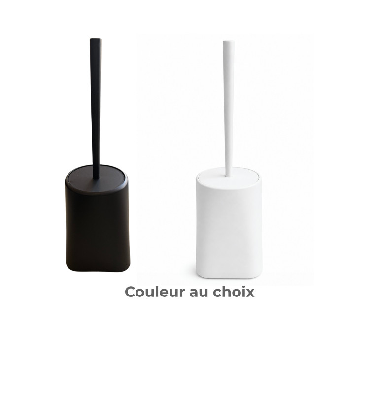 Brosse wc 10.4x38.7cm en plastique noir/blanc | Accessoires salle de bain | 2 200 CFA , dakar, Sénégal