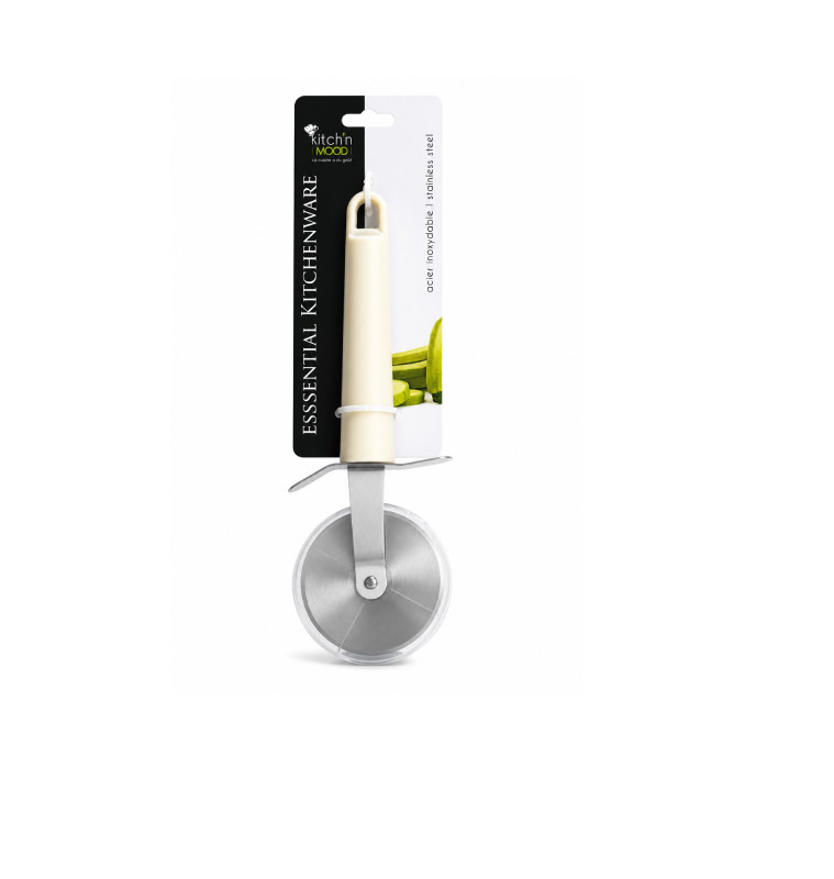 Rouleau à pizza 21cm inox/pp beige | Pâtisserie | 1 200 CFA , dakar, Sénégal