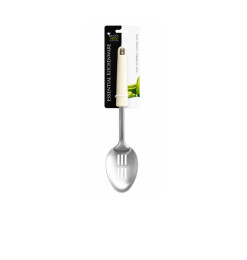 Cuillère à servir perforée 32cm inox/pp beige | Ustensiles de cuisine | 1 300 CFA , dakar, Sénégal
