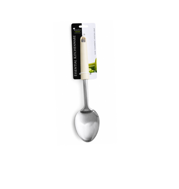 Cuillère à servir 32cm inox/pp beige | Ustensiles de cuisine | 1 300 CFA , dakar, Sénégal