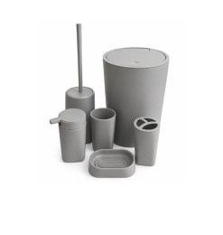 Ensemble salle de bain en plastique gris | Accessoires salle de bain | 9 200 CFA , dakar, Sénégal