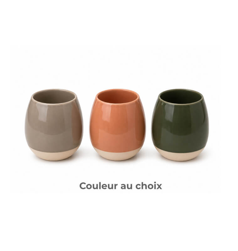 Gobelet de salle de bain en céramique 9,5 x 9,5 x 9,5 cm | Accessoires salle de bain | 1 900 CFA , dakar, Sénégal