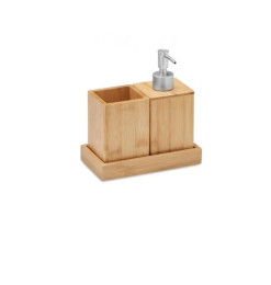 Set accessoires de salle de bain 3 pièces en bambou | Accessoires salle de bain | 4 700 CFA , dakar, Sénégal