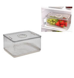 Bac de rangement frigo avec dateur Streaks 26,5 x 18,3 x 13,5 cm transparent | Organisation | 6 600 CFA , dakar, Sénégal