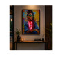 Tableau LED rechargeable fille stylée 50 x 70 x 3 cm | Tableaux et toiles , Dakar, Sénégal
