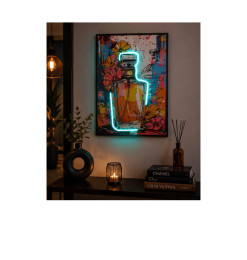 Tableau LED rechargeable flacon de parfum 50 x 70 x 3 cm | Tableaux et toiles , Dakar, Sénégal