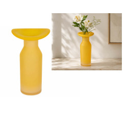 Vase en verre orange 32,5 x 10 cm | Vases déco , Dakar, Sénégal