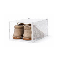 Boîte à chaussures transparente 35 x 25 x 19,2 cm | Dressing, penderie, rangement chaussures | 3 000 CFA , dakar, Sénégal