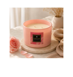 Bougie parfumée rose et mysterious oud 480 g | Bougies & senteurs , Dakar, Sénégal