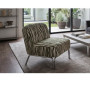 Fauteuil en tissu blanc et vert 65 x 77 x 69 cm | 180 000 CFA | à Dakar