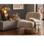 Fauteuil en tissu blanc et beige 65 x 77 x 69 cm | 180 000 CFA | à Dakar