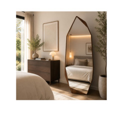 Miroir sur pied 60 x 160 cm en bois | Miroirs , Dakar, Sénégal