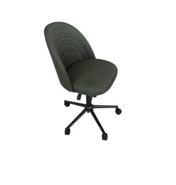 Chaise de bureau verte 56 x 84-96 / 45,5-57,5 cm