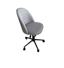 Chaise de bureau grise 56 x 84-96 / 45,5-57,5 cm