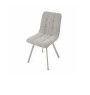 Chaise de salle à manger en tissu marron et beige 55 x 45 x 86 cm  | 34 000 CFA | à Dakar